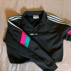 Adidas Cropped Half Zip